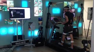 Real time gait analysis at natural history museum