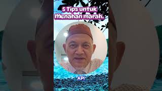 5 Tips menahan marah.