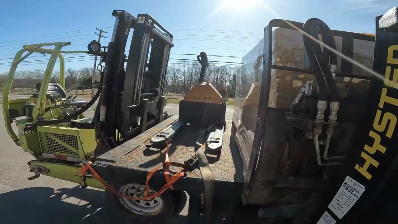 Bad Day For The Pallet Jack Wood Pellet Home Deliveries