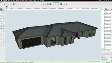 ARCHICAD 25 RIDGE CAPPING & VALLEY GUTTERS