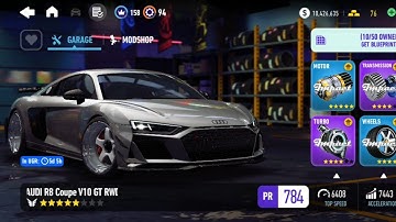 NEED FOR SPEED NO LIMITS ☆《 AUDI R8 COUPE V10 GT RWD 》☆《 DAY 7 FINAL 》☆ [4K]