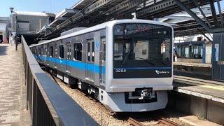 小田急 3000形 3268F 試運転 秦野駅（2023/04/03）