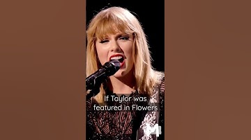 Thumbnail of Miley Cyrus - Flowers ft. Taylor Swift #shorts