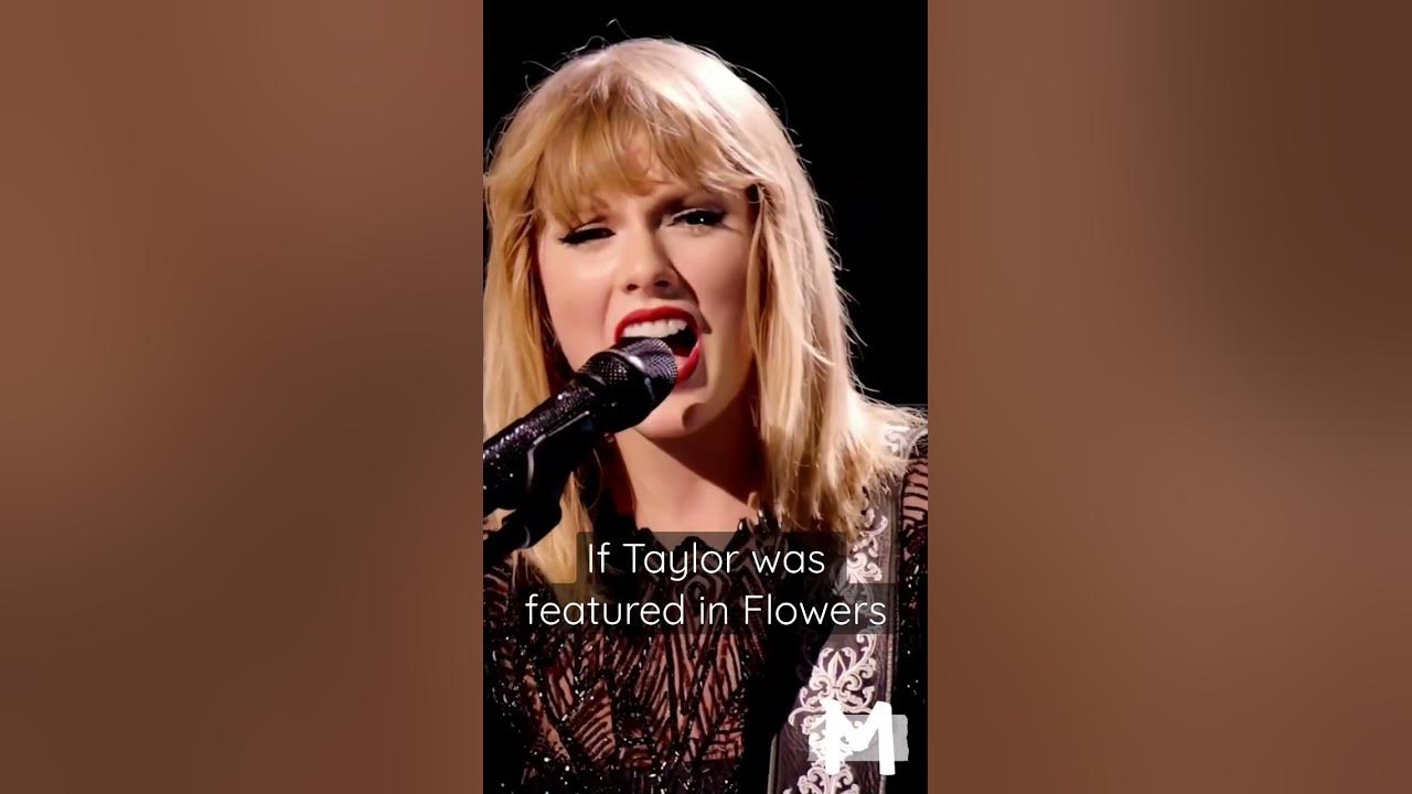 Miley Cyrus - Flowers ft. Taylor Swift #shorts