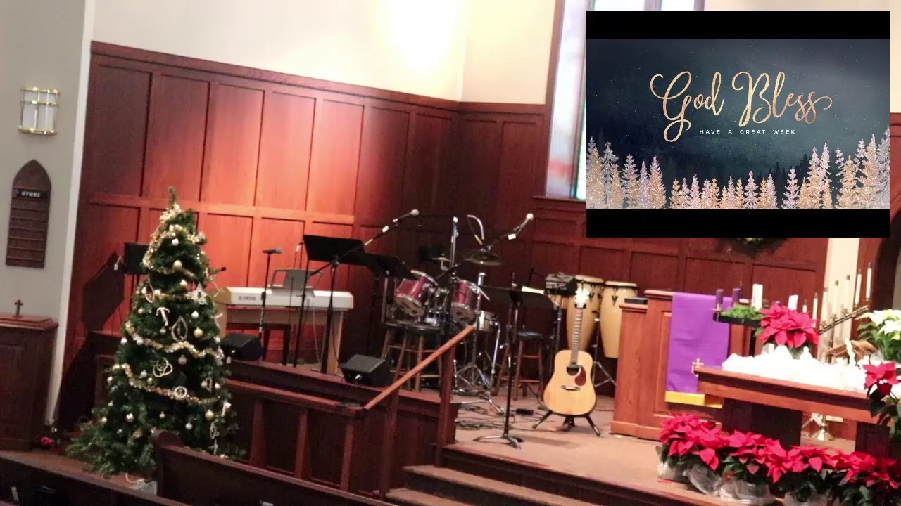 December 27th 1100 am Fawn United Methodist Church Live Stream YouTube