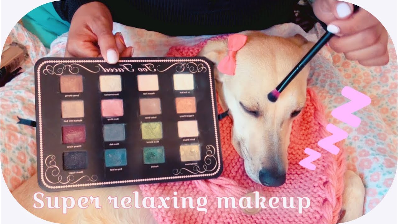 ASMR | 💤🐶 [ SUB ] PRECIOSO MAQUILLAJE A CLOE | RELAXING MAKEUP