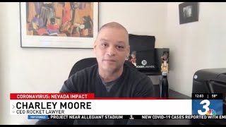 Charley Moore speaks about unemployment insurance on NBC