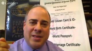 World Passport -- Issuance and Usage