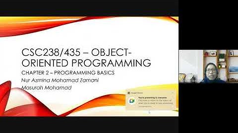 CSC435 Chapter 2 Programming basics part2