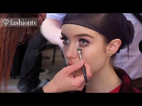 Maxine Simoens Fall/Winter 2013-2014 BACKSTAGE | Paris Fashion Week PFW | FashionTV