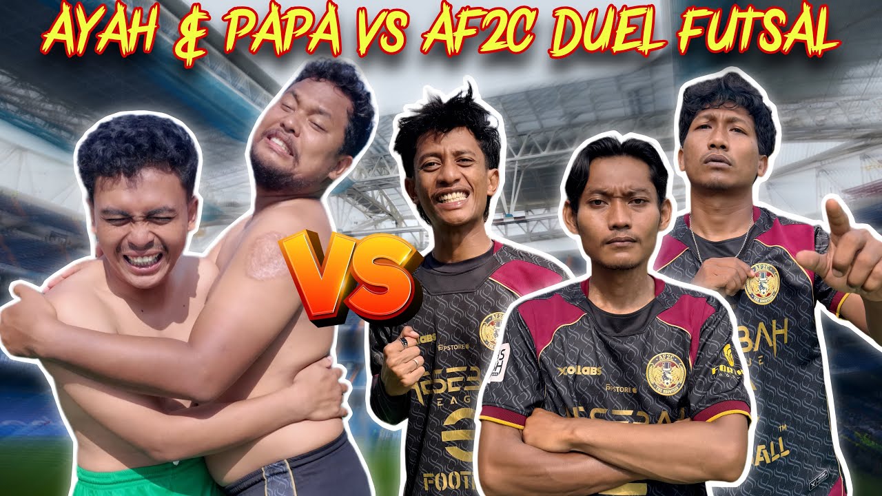 AYAH & PAPA vs TEAM AF2C PAKAI SEPATU BARU DARI ORTUSEIGHT