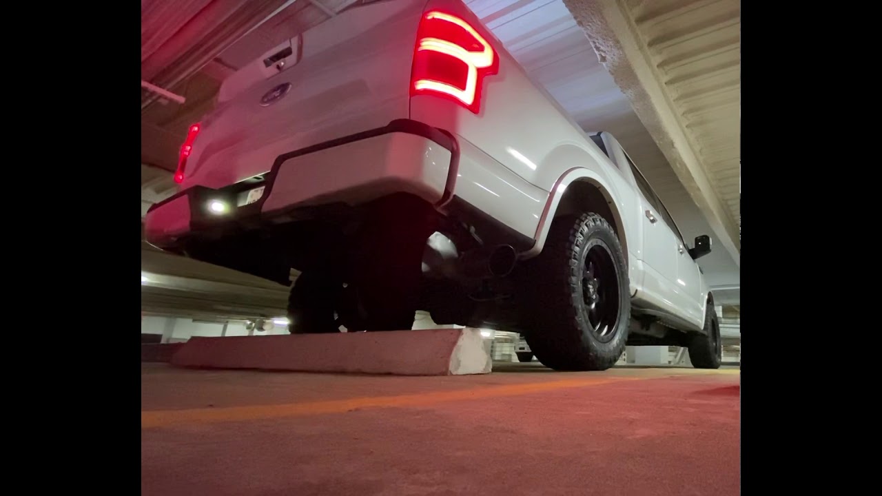 F150 5.0 with Magnaflow 14419 muffler - YouTube