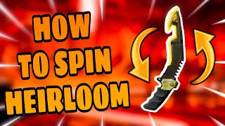 How To Spin Heirlooms Apex Season 8! All Heirloom Spam Inspect Animations!