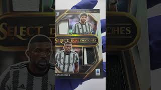 Panini - Select Serie A 2023 - Manuel Locatelli / Gleison Bremer - Juventus - Dual Relic #DS-LB Card