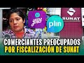 Comerciantes en contra de fiscalización de Sunat por usar Yape o Plin en negocios