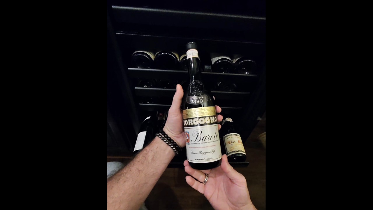 Opening 1989 Borgogno Riserva Barolo 