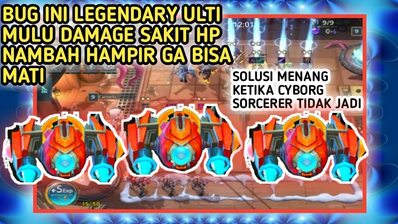 BUG Legendary T3000 WAR MACHINE ULTIMATE TERUS DARAH NAMBAH  COMBO CYBORG SORC- CHESS RUSH INDONESIA