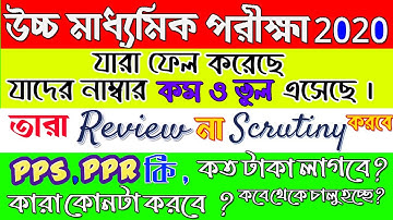 How to Apply for Review, Scrutiny | HS 2020 exam paper PPR ,PPS Rs,Last Date | What is PPS, PPR ,RTI