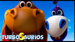 Turbosaurios  Un Chuck Se Cayó  Episodio 23  Dibujos Animados en Español