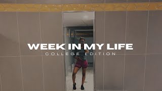 college day in my life: hitting the gym, homework, hosting a dinner party + more!
