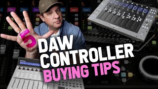 DAW Controller | 5 Tips for Buying a DAW Control Surface