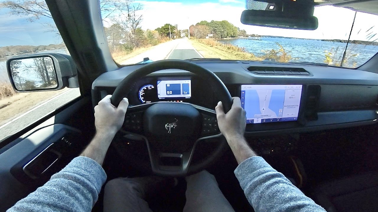 2022 Ford Bronco Badlands Sasquatch: POV Drive, Impressions and ASMR