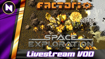 Factorio Space Exploration | 08 | Livestream VOD | 2023-10-22