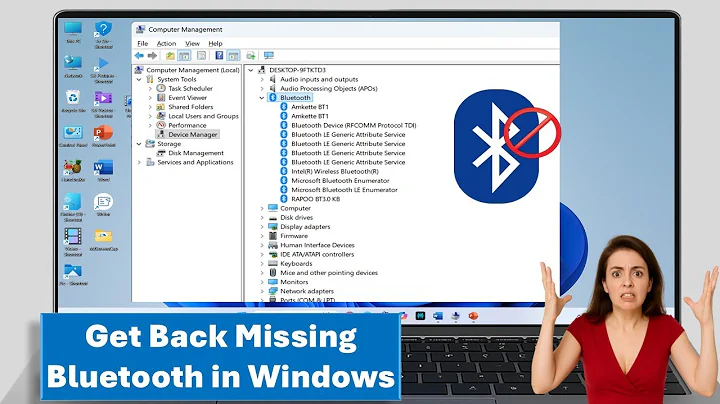 How to Fix Bluetooth Not Showing or Not Working in Windows 11 Laptop/PC