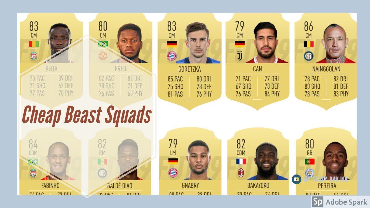 FIFA 19 Overpowered Cheap Squads!!!