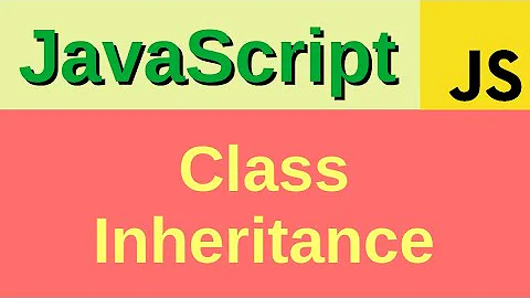 Inheritance from classes - Basic JavaScript Fast (26) | extends, instanceof