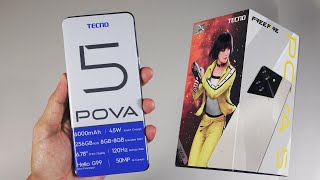 Tecno Pova 5 unboxing, camera, speakers, antutu, gaming test