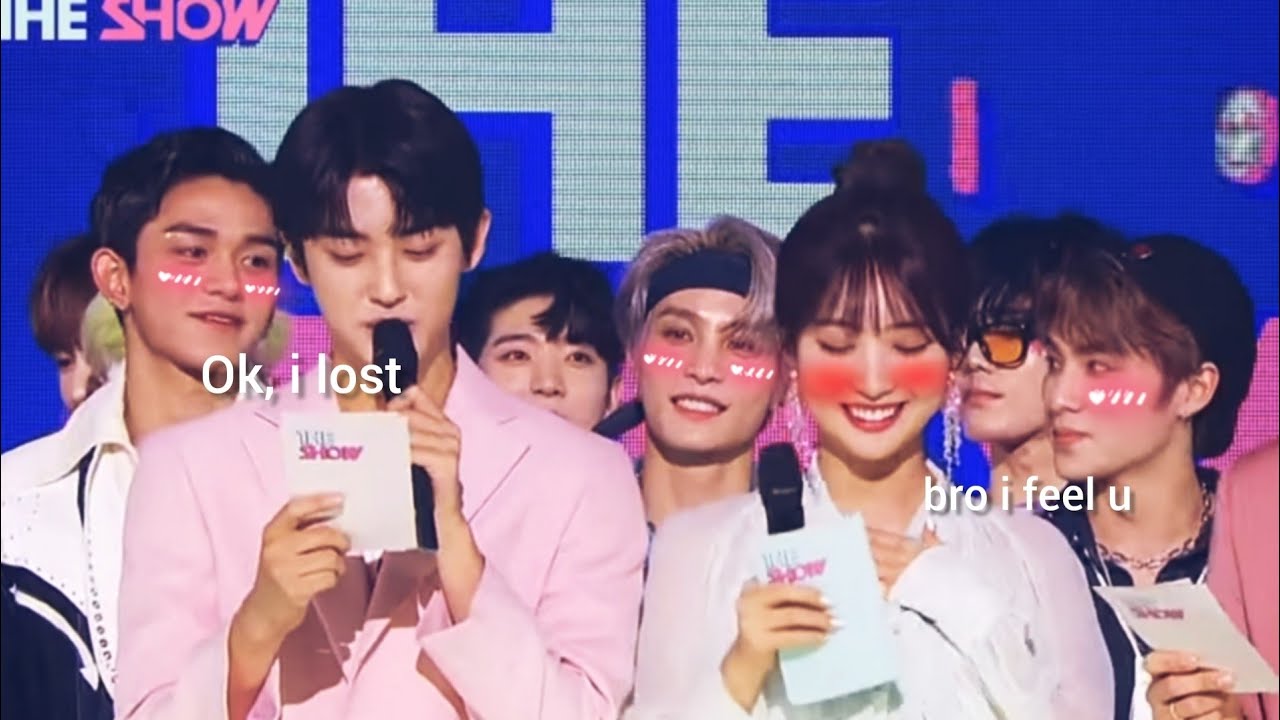 WayV and ATEEZ Reaction To Everglow Sihyeon Aegyo