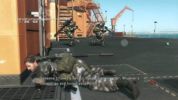 MGSV FOB Stealing some guys nuke