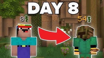 HOPE FULLY LAST DAY FORAGING 0 - MAX (Hypixel Skyblock Live)
