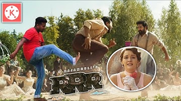 RRR Funny VFX Video Editing in Kinemaster || RRR Spoof video editing | Kinemaster editing