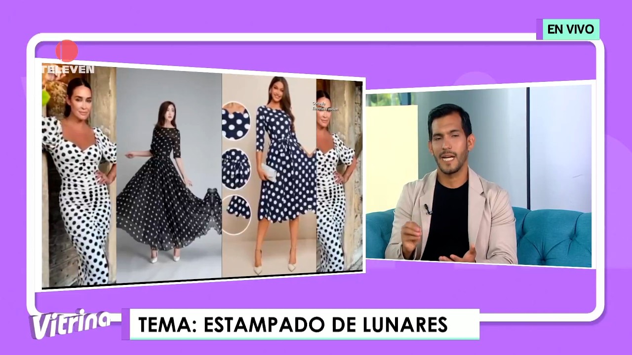 Está de moda: ¡Usar lunares es la tendencia! - Vitrina 03/03/26