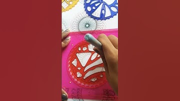 Spirograph design #oddlysatisfying #spirograph  #design #relaxing #satisfying #art