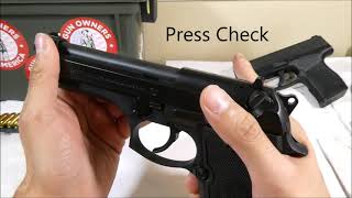 How to Use the M9 Duty Pistol 9mm Beretta BASICS
