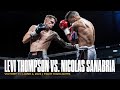 Heavy shots  levi thompson vs nicolas sanabria  fight highlights  victory 11