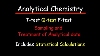 Sampling and Analytical Data | Analytical chemistry