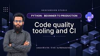 Details Python Code Quality — ruff, pre-commit, and CI | Python 86/94 News