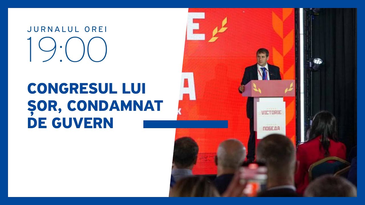 Șor, condamnat de Guvern: Congresul în dezbatere