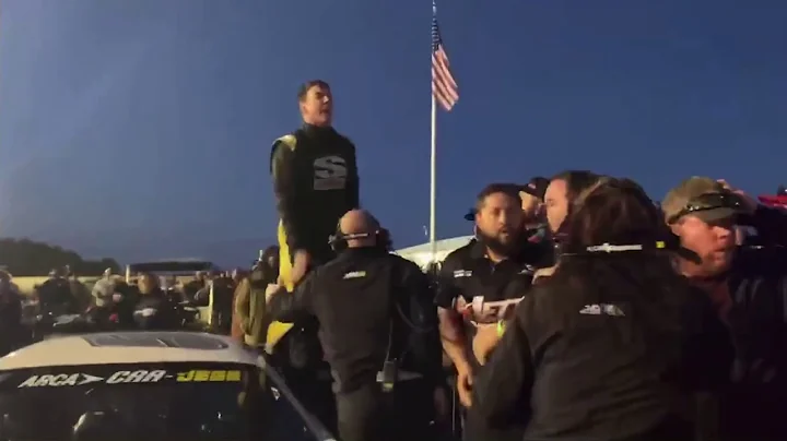 Stephen Nasse and his crew not happy after collisi...