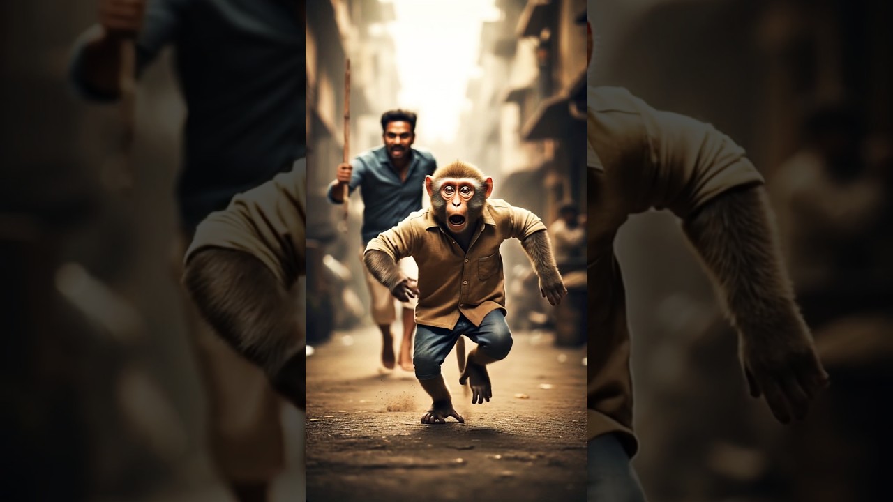 Poor baby monkey boi and his brother emotional 😭 story ❤️