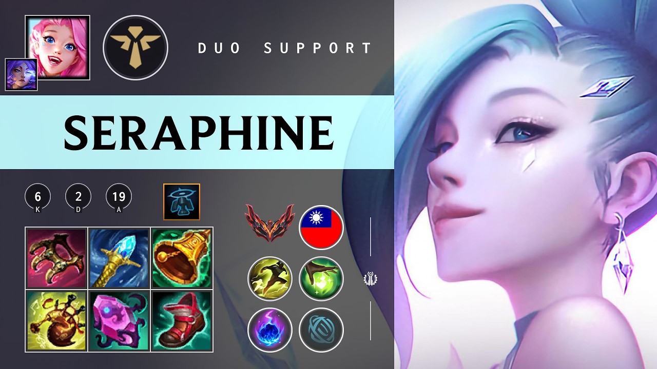 Seraphine Support vs Sona - TW Grandmaster Patch 26.03