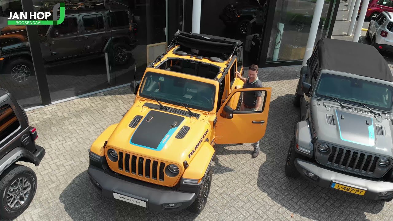 Jeep Wrangler 4xe | Hardtop | Sky One-Touch Softtop | Softtop Premium  Sunrider | Dual Top | Jan Hop - YouTube