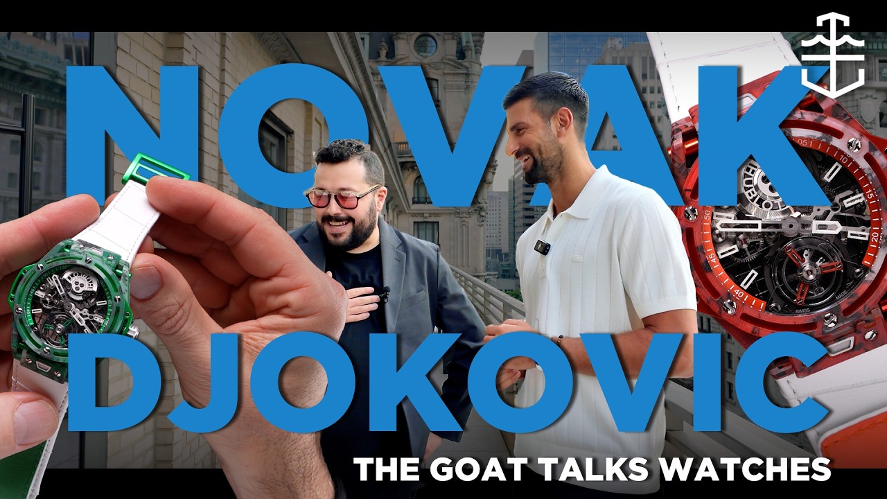 "Chasing vs. Defending" — Novak Djokovic on Tennis, Tourbillons & His Hublot Collection - YouTube - Time+Tide Watches