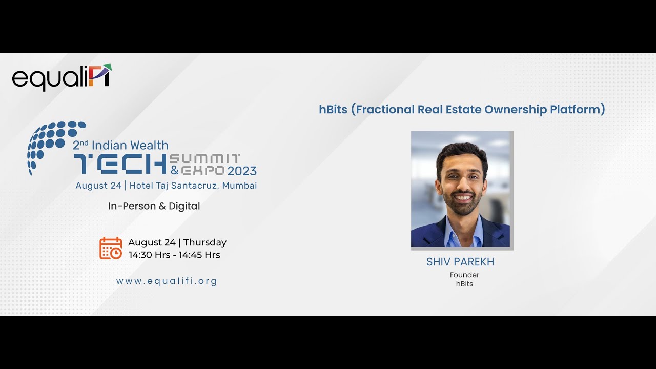 Showcase Session- hBits (Fractional Real Estate Ownership Platform ...