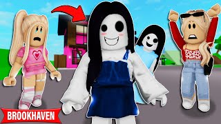 O MISTÉRIO DA MENINA FANTASMA| Historinhas Brookhaven Roblox | Bibi e Lud