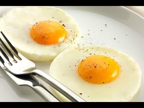 cara membuat telur ceplok | telur mata sapi tanpa cetakan. 